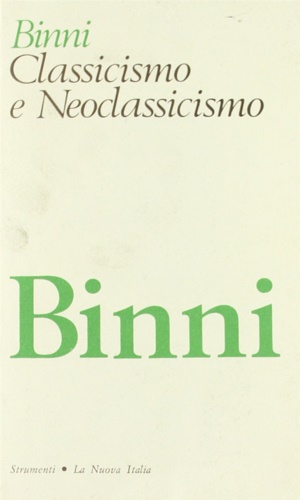 9788822121325-Classicismo e Neoclassicismo nella letteratura del Settecento.