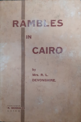 Rambles in Cairo.