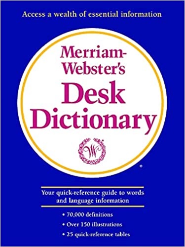 9780877795490-Merriam-Webster's Desk Dictionary.