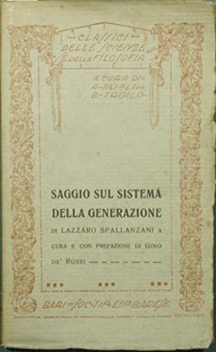 Saggio di osservazioni microscopiche concernenti il sistema della generazione de