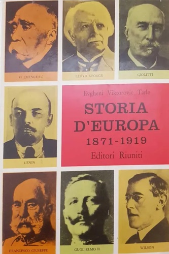 Storia d'Europa 1871-1919.