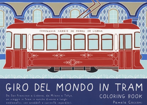 9788866483311-Giro del mondo in tram. Coloring book.