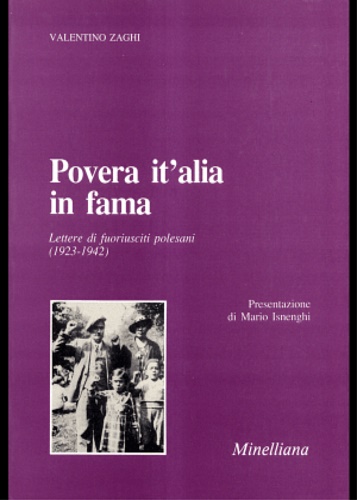 Povera it’alia in fama. Lettere di fuoriusciti polesani (1923-1942)