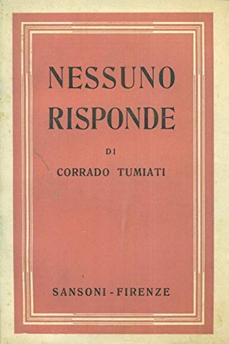 Nessuno risponde.