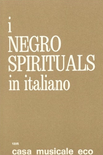 I negro spirituals in italiano.