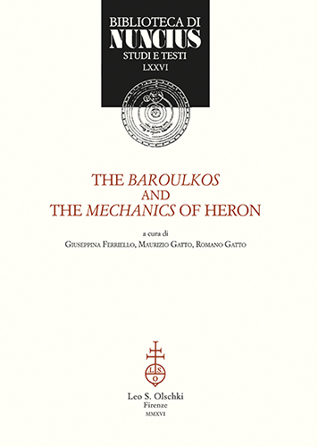 9788822264275-«Baroulkos» (The) and the «Mechanics» of Heron.