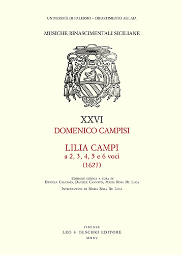 9788822264206-Lilia Campi a 2, 3, 4, 5 e 6 voci.