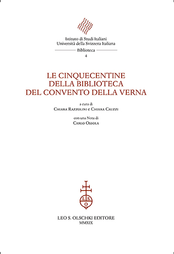 9788822265944-Cinquecentine (Le) della Biblioteca del Convento della Verna.