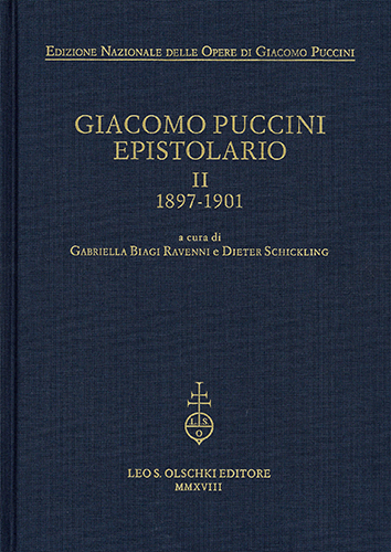 9788822265814-Giacomo Puccini. Epistolario. II, 1897-1901.