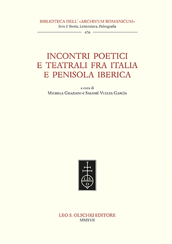 9788822265371-Incontri poetici e teatrali fra Italia e penisola iberica.