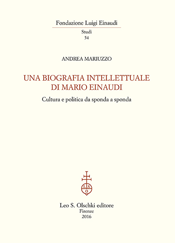 9788822264343-Una biografia intellettuale di Mario Einaudi.