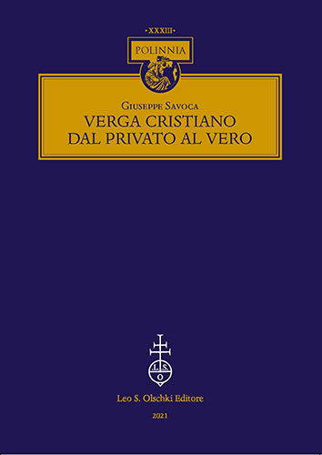 9788822268020-Verga cristiano, dal privato al vero.