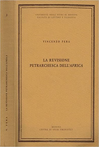 La revisione petrarchesca dell'Africa.