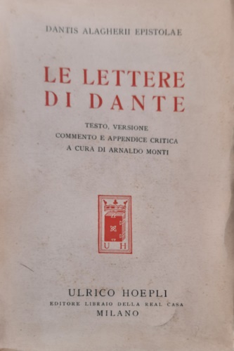 Le lettere di Dante.