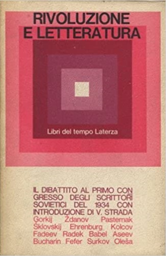 Rivoluzione e letteratura.