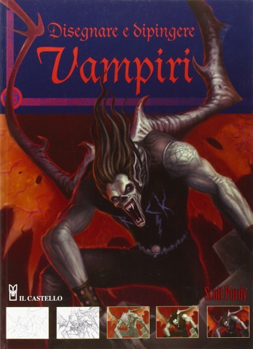 9788865201114-Disegnare e dipingere Vampiri.