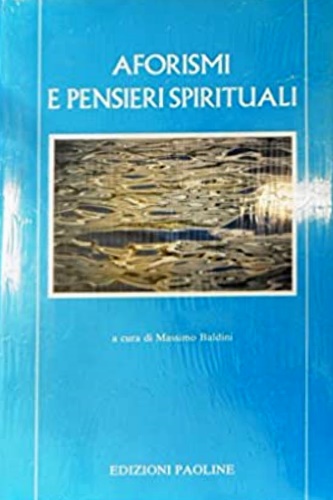 9788821524387-Aforismi e pensieri spirituali.