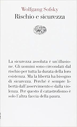 9788806178192-Rischio e sicurezza.