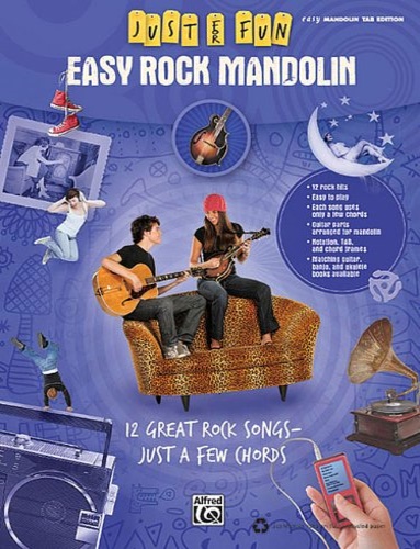 9780739064627-Just for Fun: Easy Rock Mandolin.