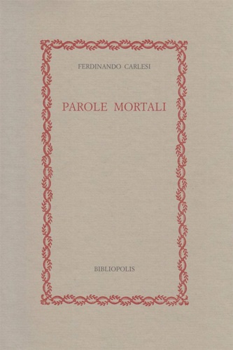 9788870886542-Parole mortali.