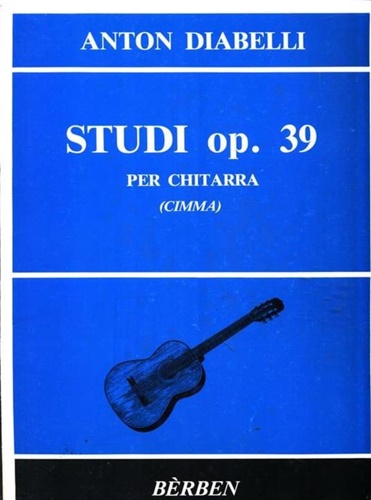 Studi op. 39 per chitarra  (CIMMA).