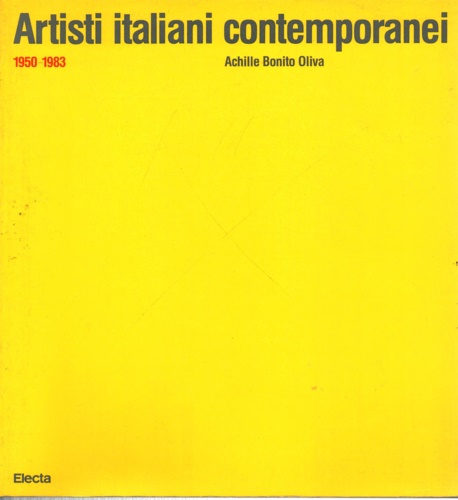 9788843509263-Artisti Italiani Contemporanei (1950-1983). Accardi, Alighiero Boetti, Burri, Ca