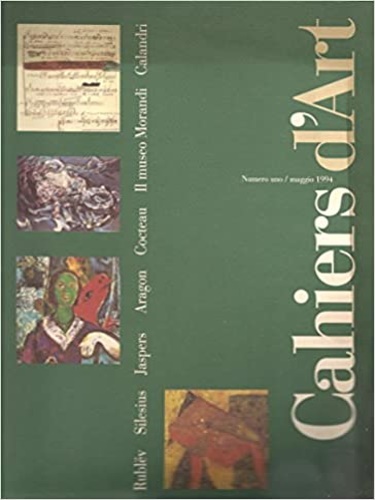 9788837007010-Cahiers D'Art: Rivista Internazionale D'Arte E Cultura. Numero Uno / Maggio 1994