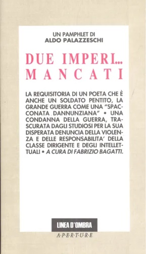 9788809150034-Due imperi... mancati (1920).