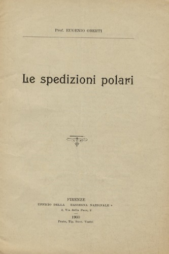 Le spedizioni polari.