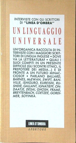 9788809603462-Un linguaggio Universale.