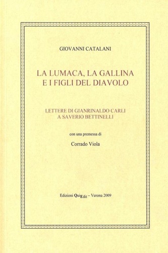 9788864640099-La lumaca, la gallina e i figli del diavolo.