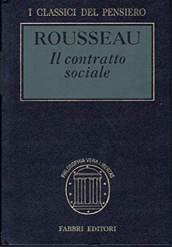 Il contratto sociale.