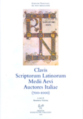 9788884502254-Clavis Scriptorum Latinorum Medii Aevi. Auctores Italiae (700-1000).