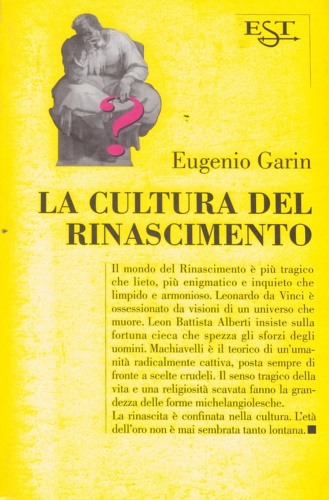 9788842803522-La cultura del Rinascimento.