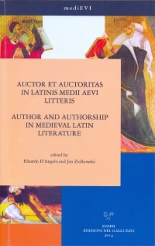 9788884505545-Auctor et Auctoritas in Latinis Medii Aevi Litteris. Author and Authorship in Me