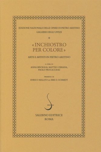 9788869734342-«Inchiostro per colore». Arte e artisti in Pietro Aretino.