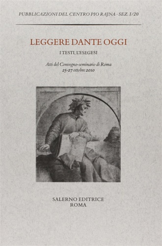 9788884027566-Leggere Dante oggi. I testi, l'esegesi.