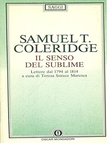 9788804302926-Il senso del sublime. Lettere dal 1794 al 1814.