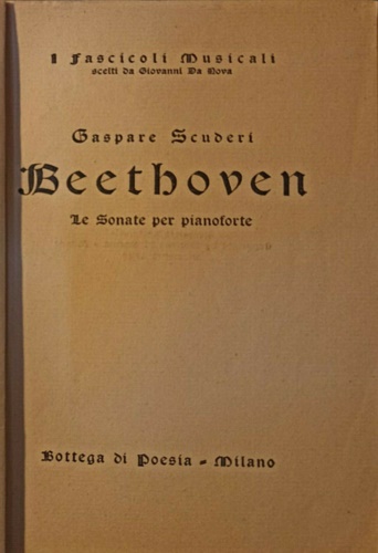 Beethoven. Le sonate per pianoforte.