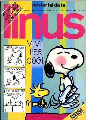 Linus. Anno XIX Gennaio 1983. N°1  (214).