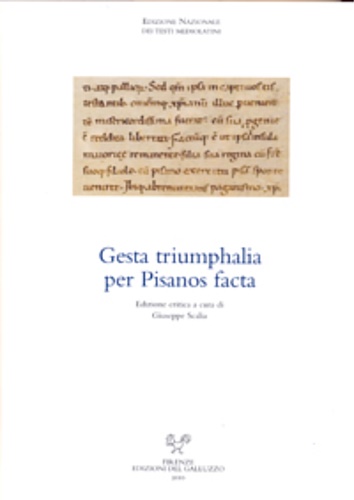 9788884503534-Gesta triumphalia per Pisanos facta.