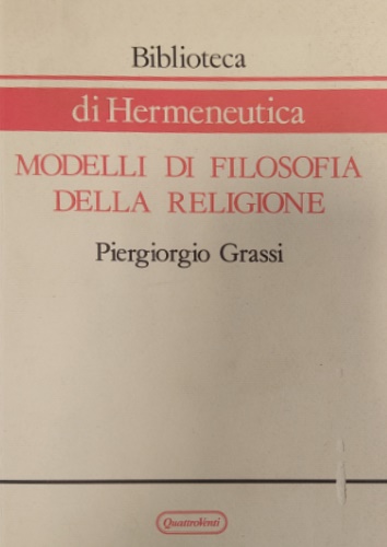 Modelli di filosofia della religione.