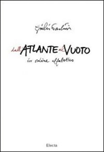 9788837077181-Dall'Atlante al Vuoto in ordine alfabetico.