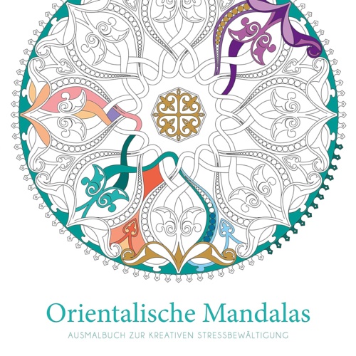 9788863125542-Orientalische Mandalas: Ausmalbuch zur kreativen Stressbewältigung. Malbuch für