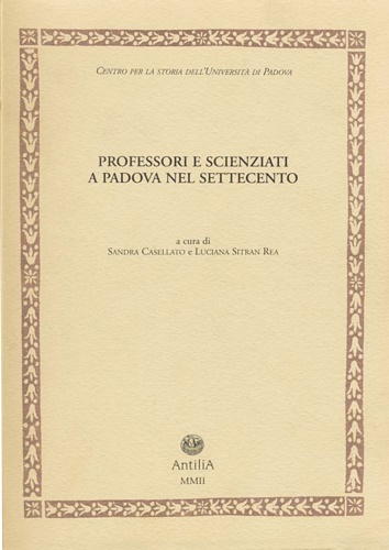 9788881900053-Professori di materie scientifiche all'Università di Padova nell'800.