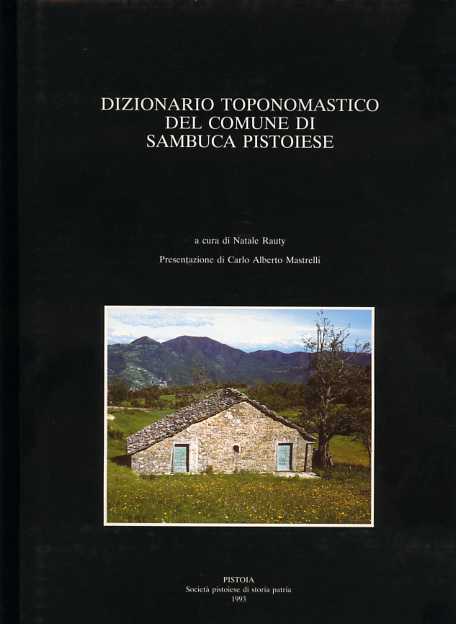 9788866120308-Dizionario toponomastico del comune di Sambuca Pistoiese.