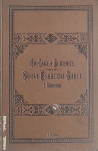 Nuovi esercizi greci composti in relazione alla grammatica greca Curtius - de Ha