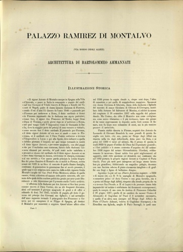 Raccolta delle migliori fabbriche antiche e moderne di Firenze.