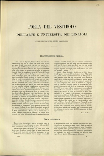 Raccolta delle migliori fabbriche antiche e moderne di Firenze.