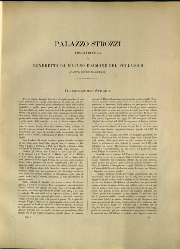 Raccolta delle migliori fabbriche antiche e moderne di Firenze.